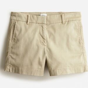 NWOT J crew 5” stretch chino shirts khaki tan